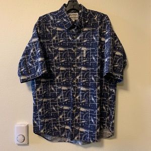 Men’s Medium Columbia Short Sleeve Button Down